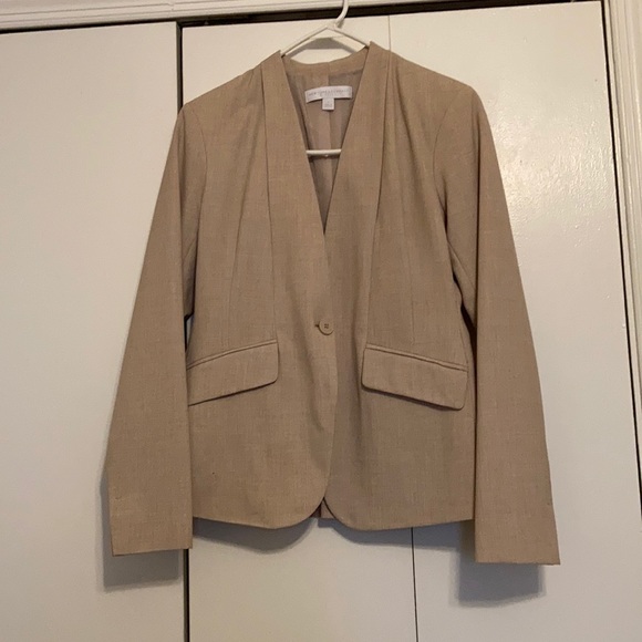 New York & Company Jackets & Blazers - New York & Co. Beige Blazer